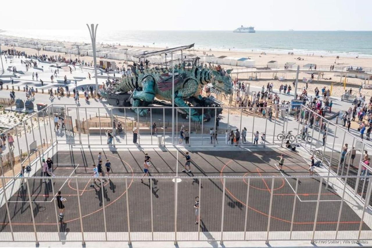Ferienwohnung Au Kaycedra Calais Exterior foto